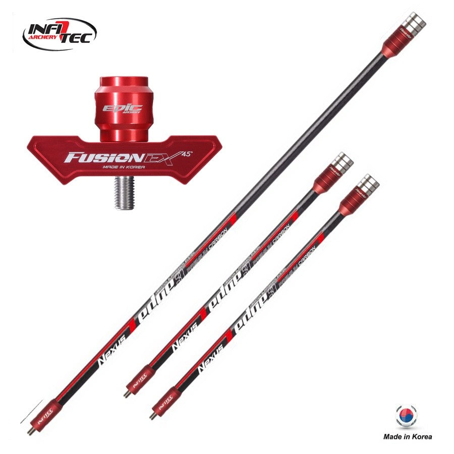 Infitec Edge 3 Cross Carbon Stabilizer & Epic Fusion EX V-Bar Set